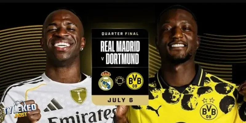Hành trình đến tứ kết của hai đội Real Madrid vs Dortmund